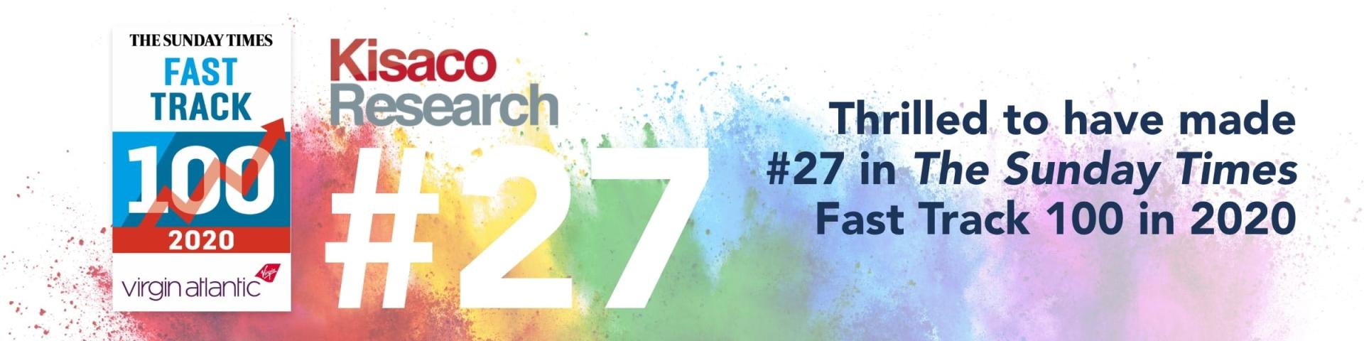 Thrilled to have made #27 in The Sunday Times Fast Track 100 in 2020 Thrilled to have made #27 in The Sunday Times Fast Track 100 in 2020